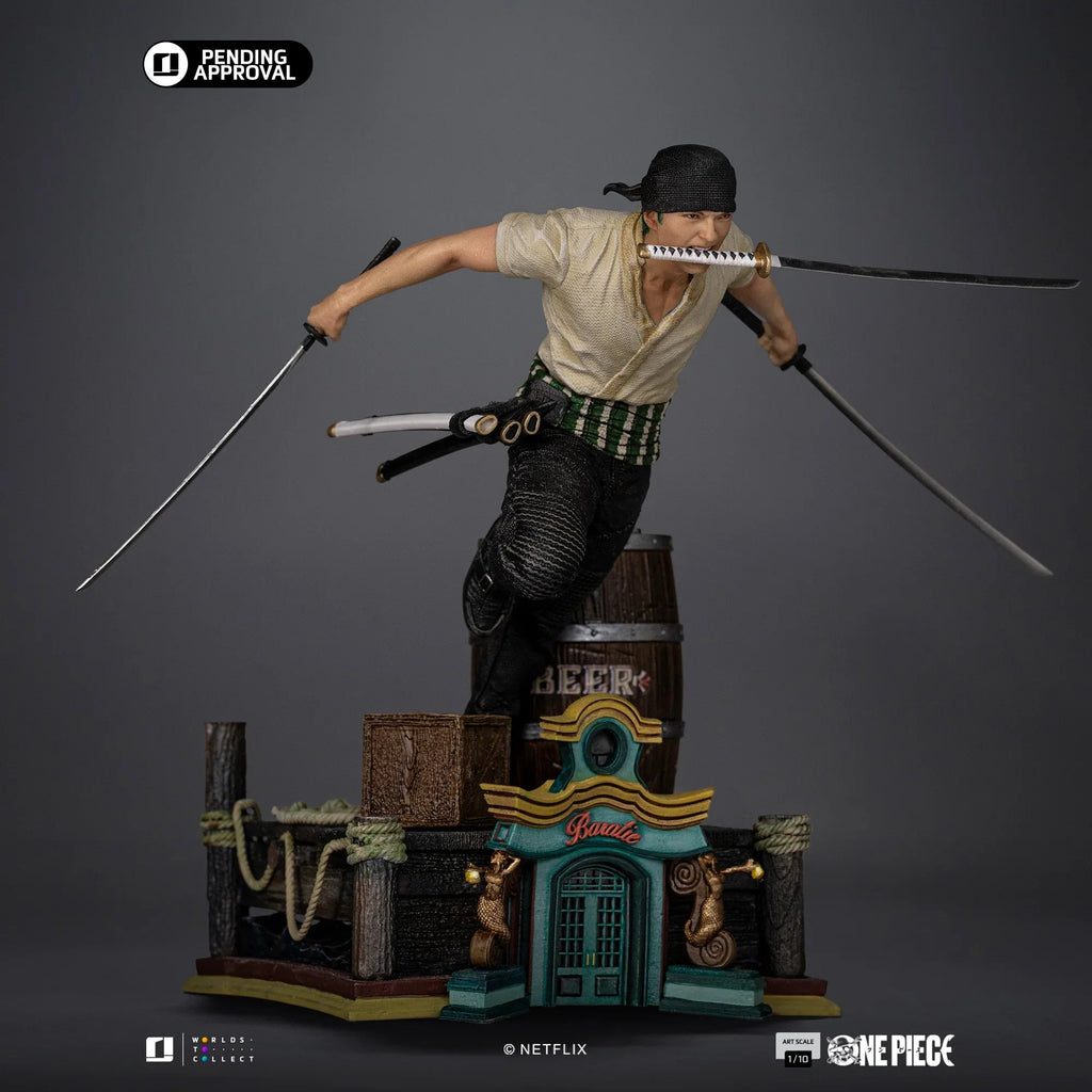 Iron Studios - One Piece - Roronoa Zoro BDS Art Scale Statue 1/10