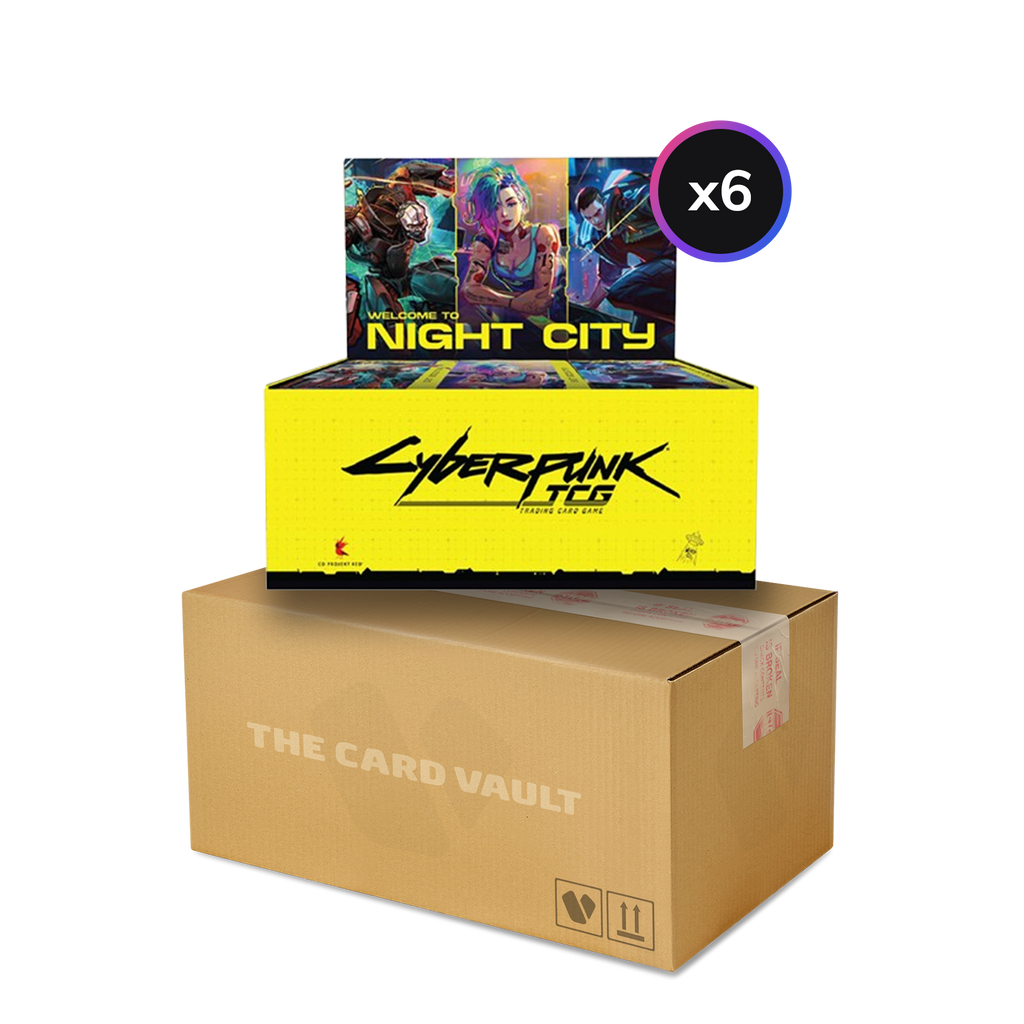 Cyberpunk TCG - Set 01 - Welcome to Night City - Display Case (6x Booster Boxes)