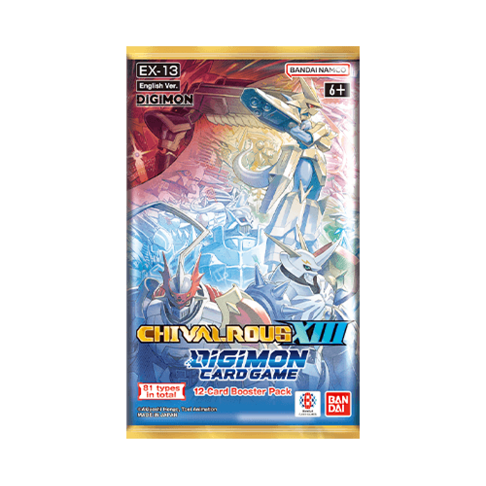 Digimon Card Game - Chivalrous XIII (EX13) - Booster Pack