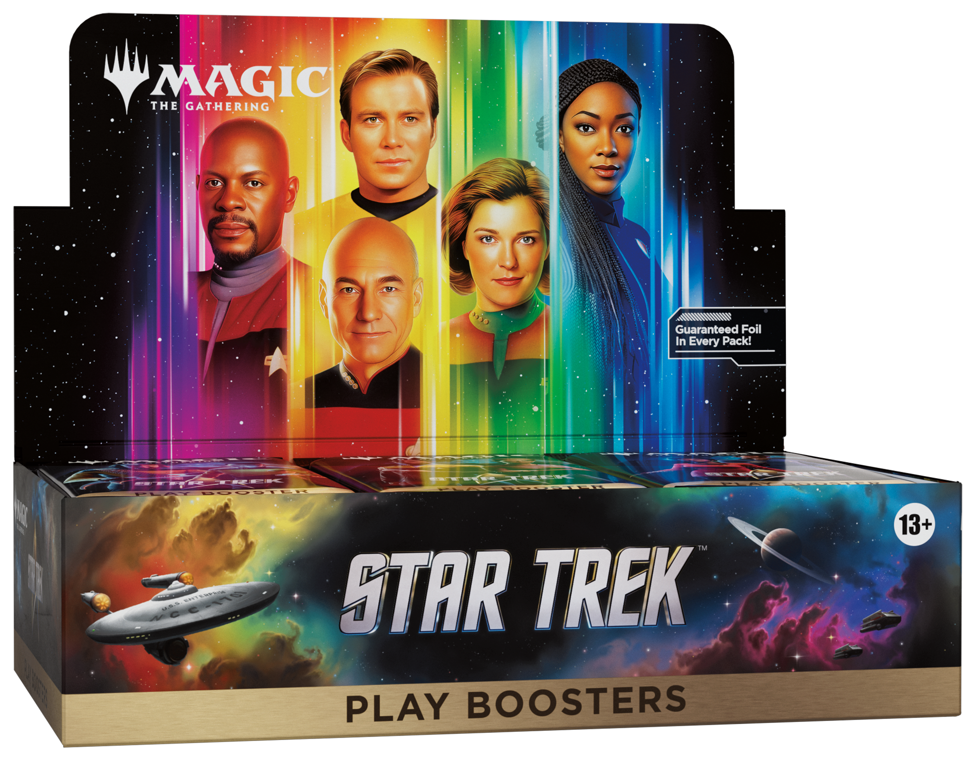 Magic: The Gathering - Star Trek - Display Case (6x Play Booster Boxes)