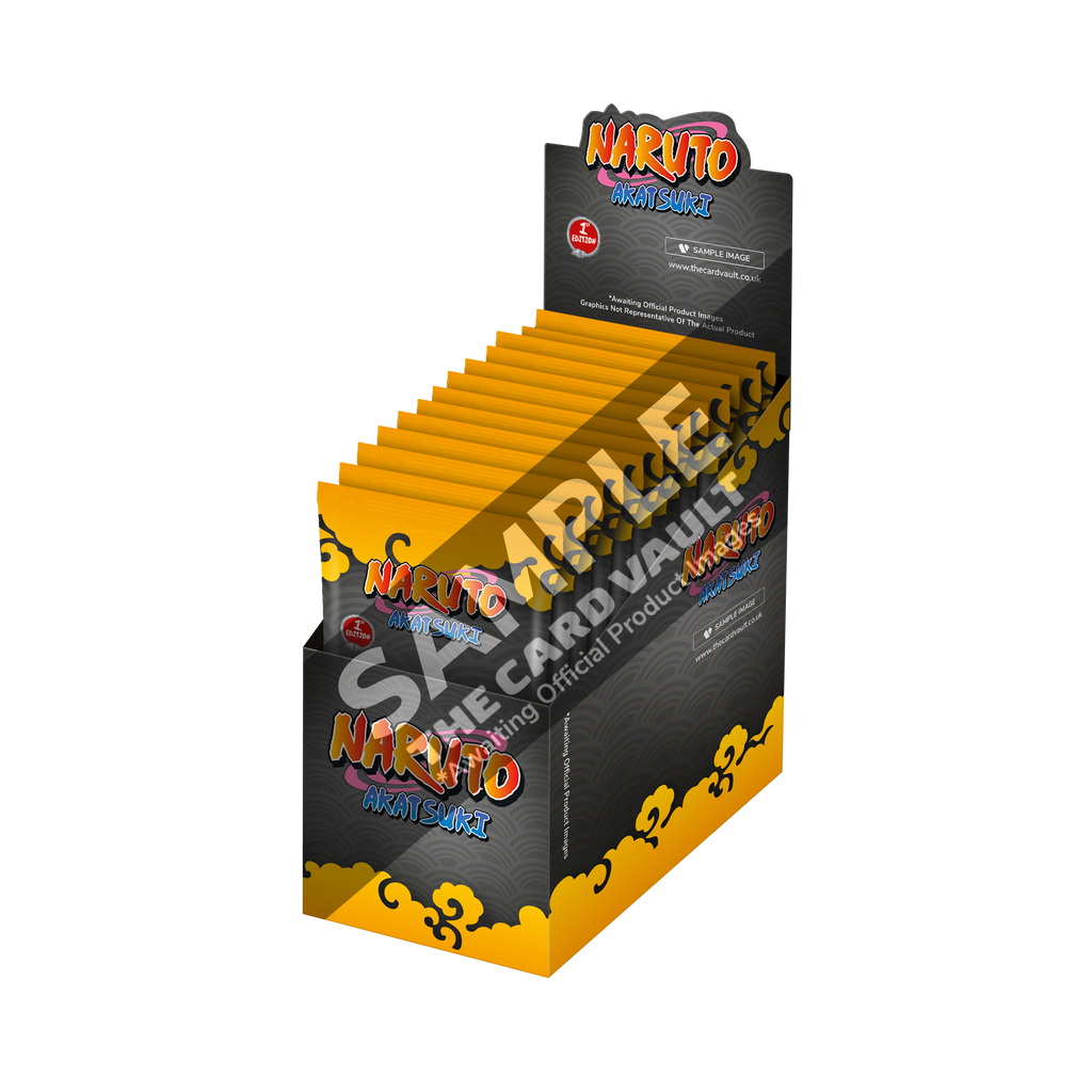Naruto Mythos TCG - Set 03 - Akatsuki - Booster Box (24x Packs) (1st Edition)