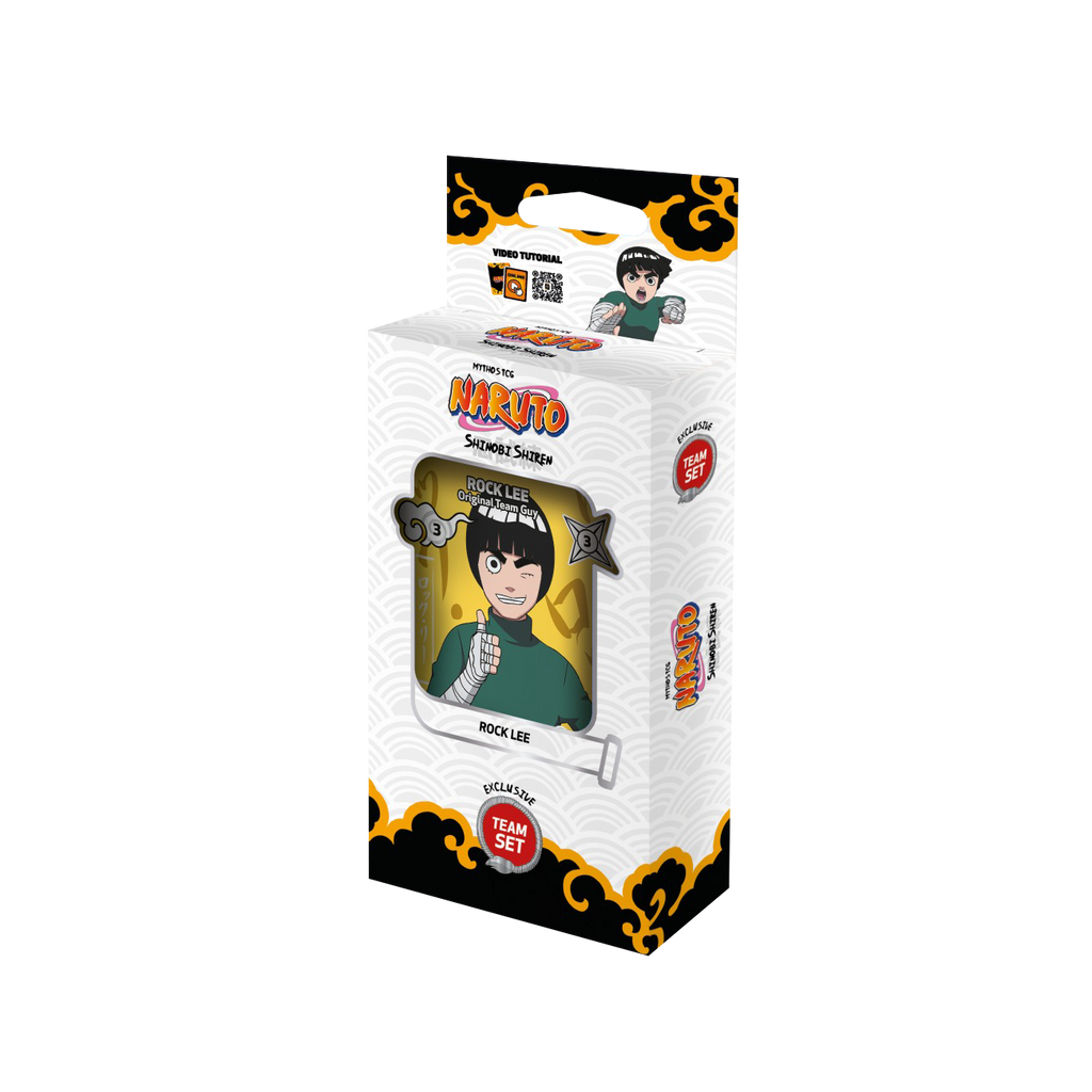 Naruto Mythos TCG - Set 02 - Shinobi Shiren - Team Set - Rock Lee (1st Edition)