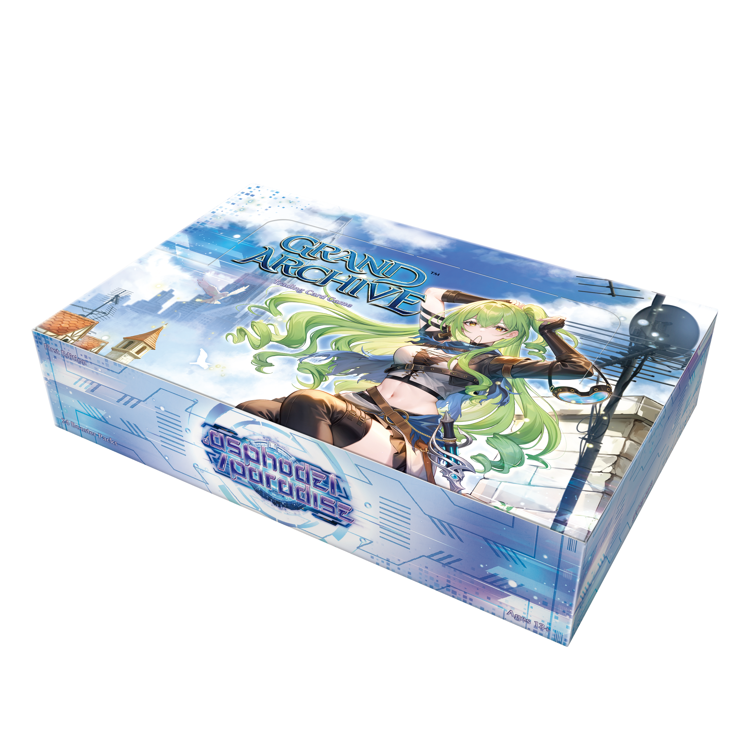 Grand Archive TCG - Set 05 - .asphodel/paradise - Display Case (6x Booster Boxes) (1st Edition)