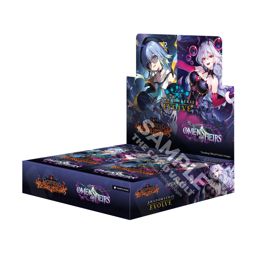Shadowverse: Evolve - Combined Set 03 - Eightfold Retribution & Omens and Heirs - Booster Box (12x Packs)