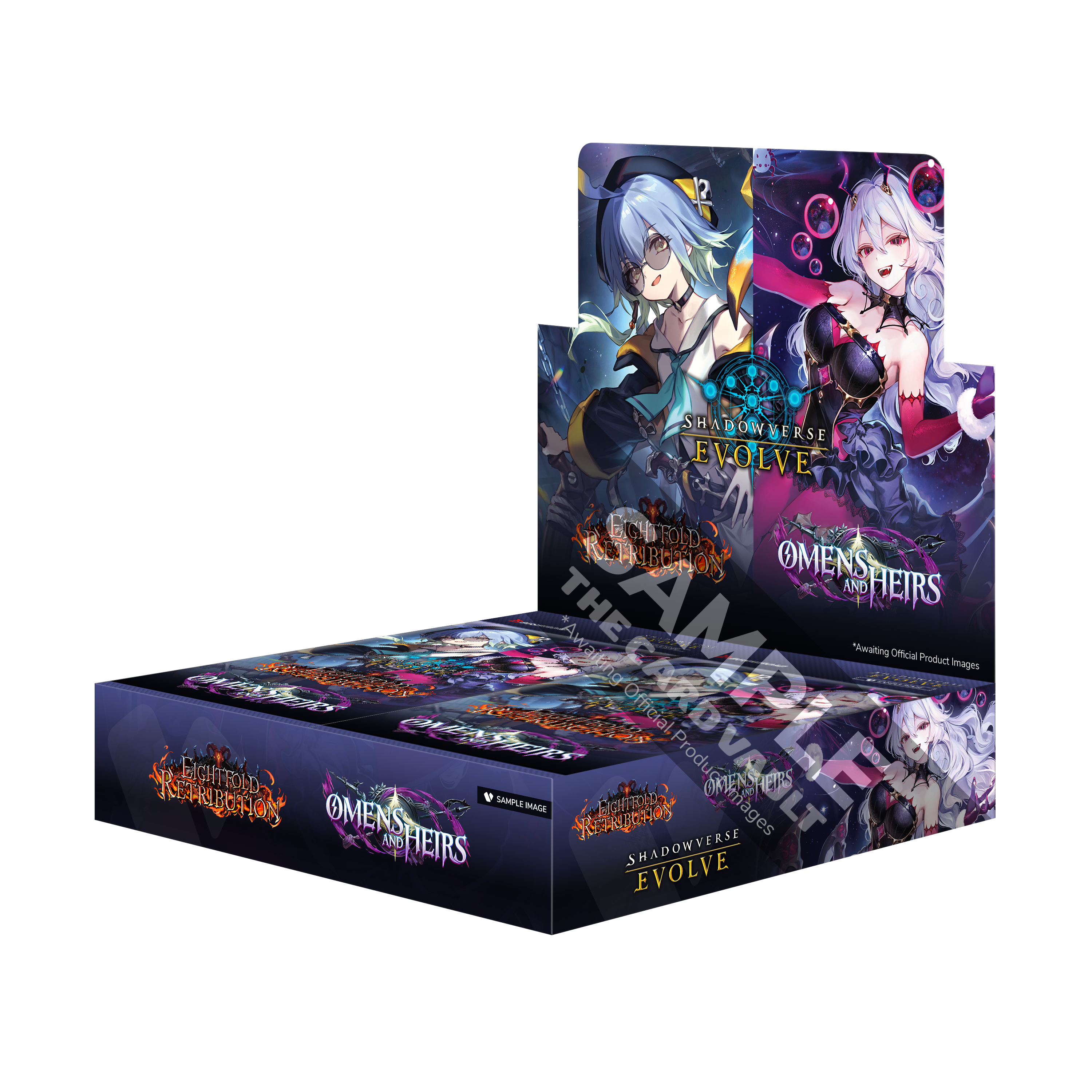 Shadowverse: Evolve - Combined Set 03 - Eightfold Retribution & Omens and Heirs - Booster Box (12x Packs)