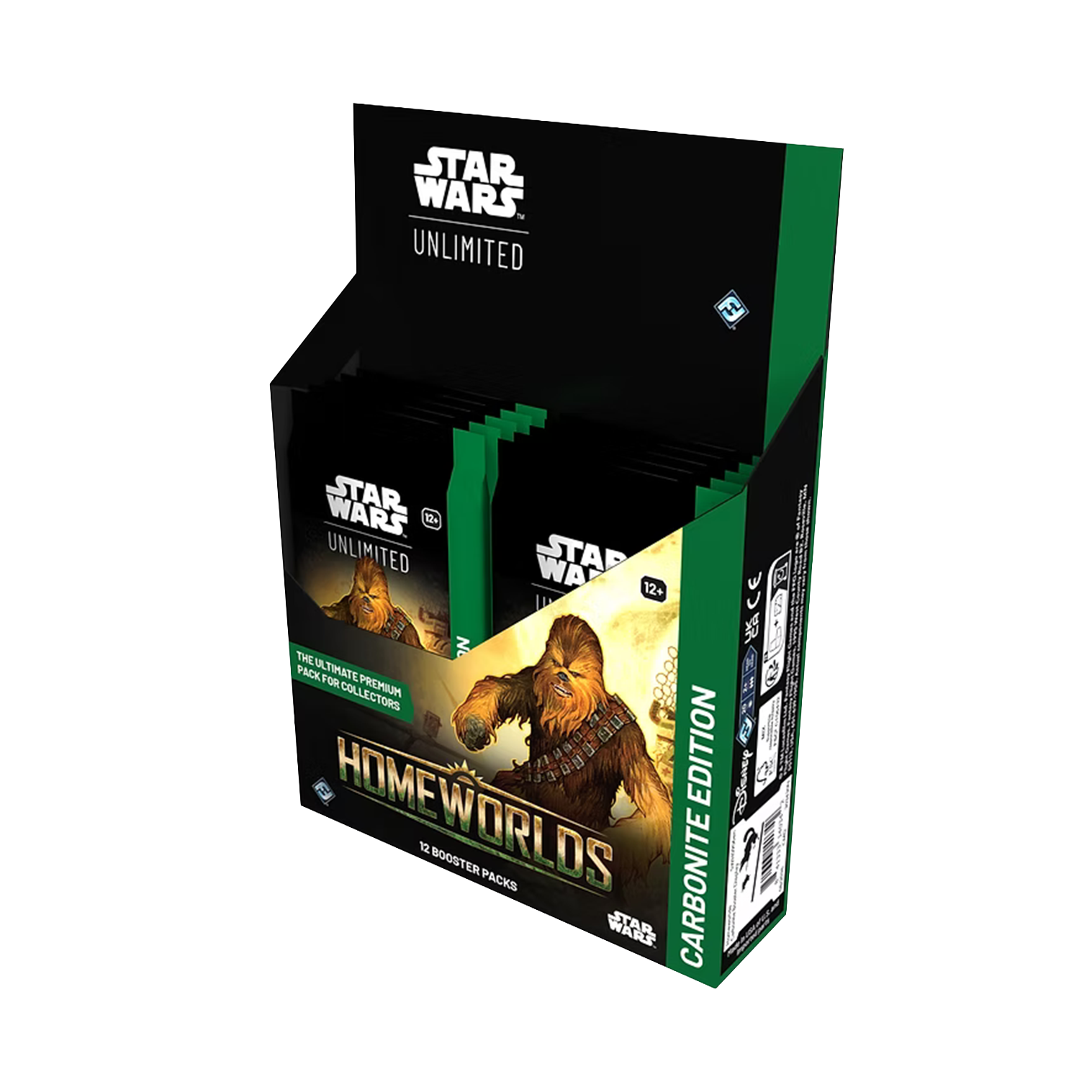 Star Wars: Unlimited - Homeworlds - Carbonite Booster Box (12x Packs)
