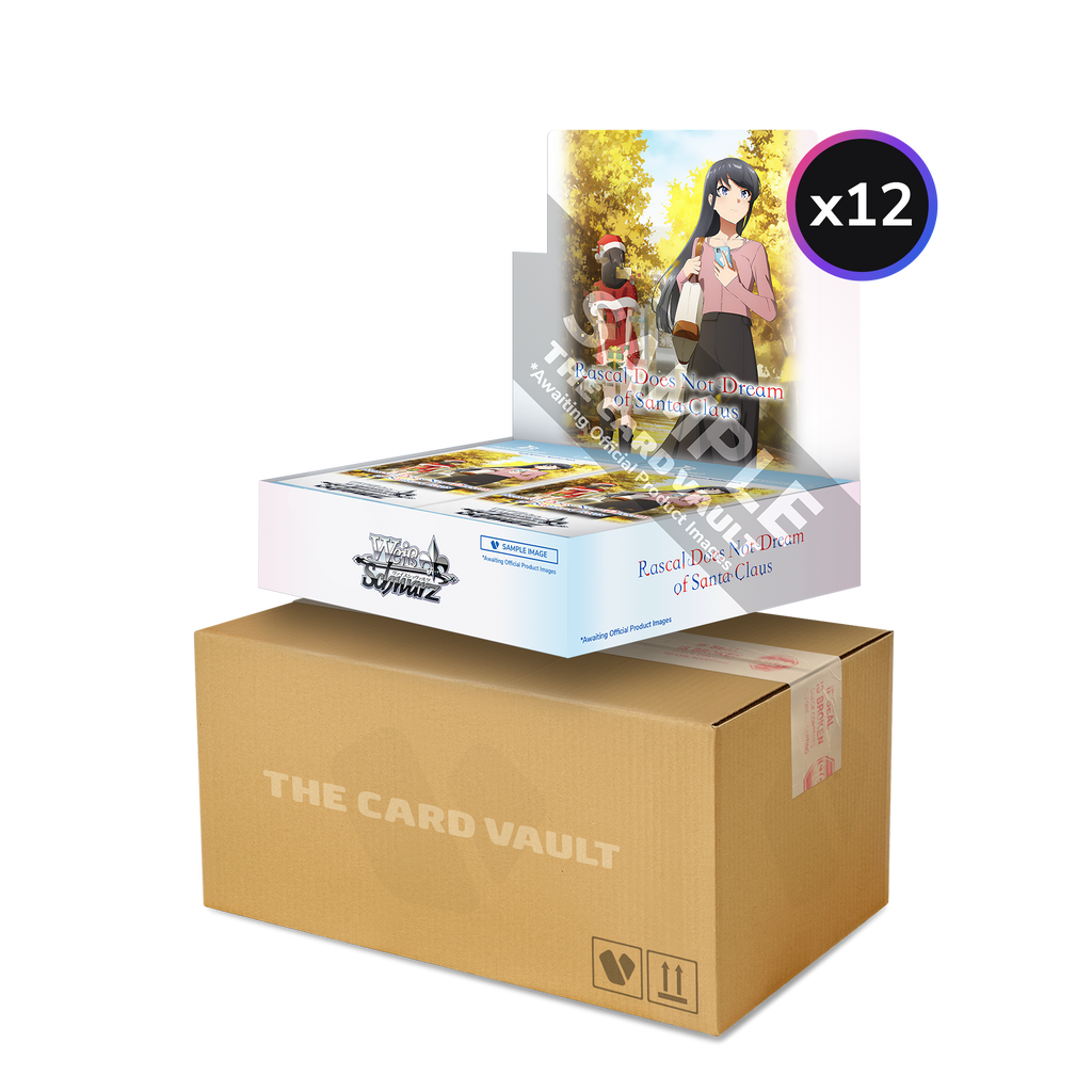 Weiss Schwarz - Rascal Does Not Dream of Santa Claus - Display Case (12x Booster Boxes)