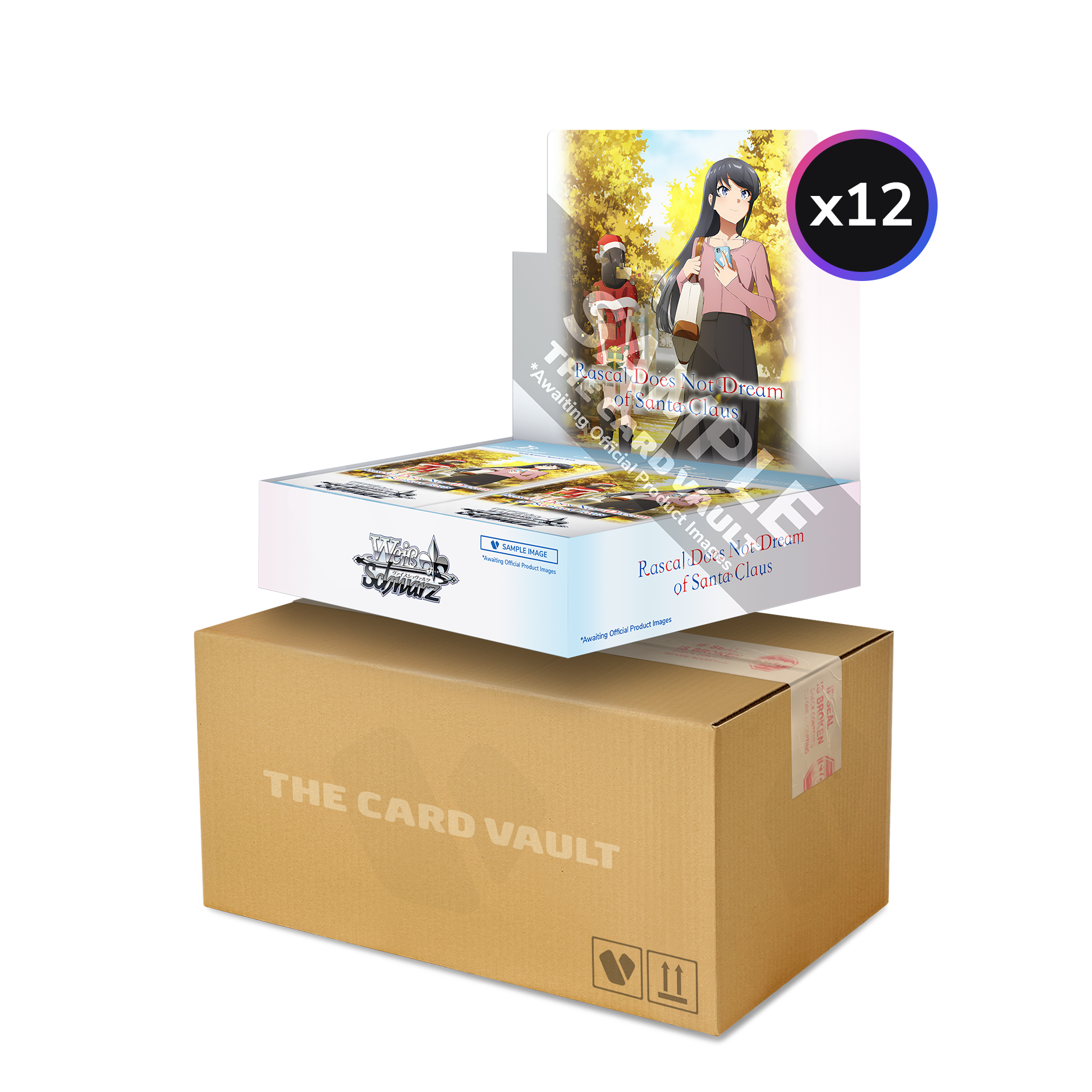 Weiss Schwarz - Rascal Does Not Dream of Santa Claus - Display Case (12x Booster Boxes)