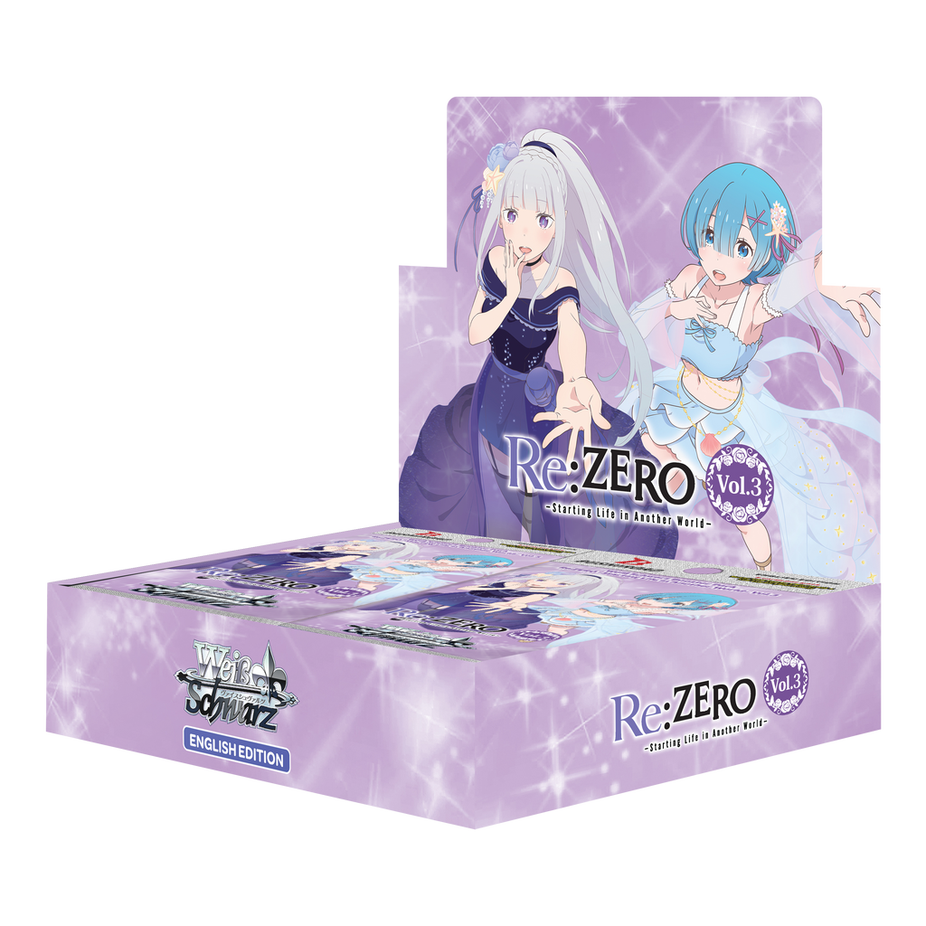 Weiss Schwarz - Re:ZERO -Starting Life in Another World- Vol.3 - Booster Box (12x Packs)