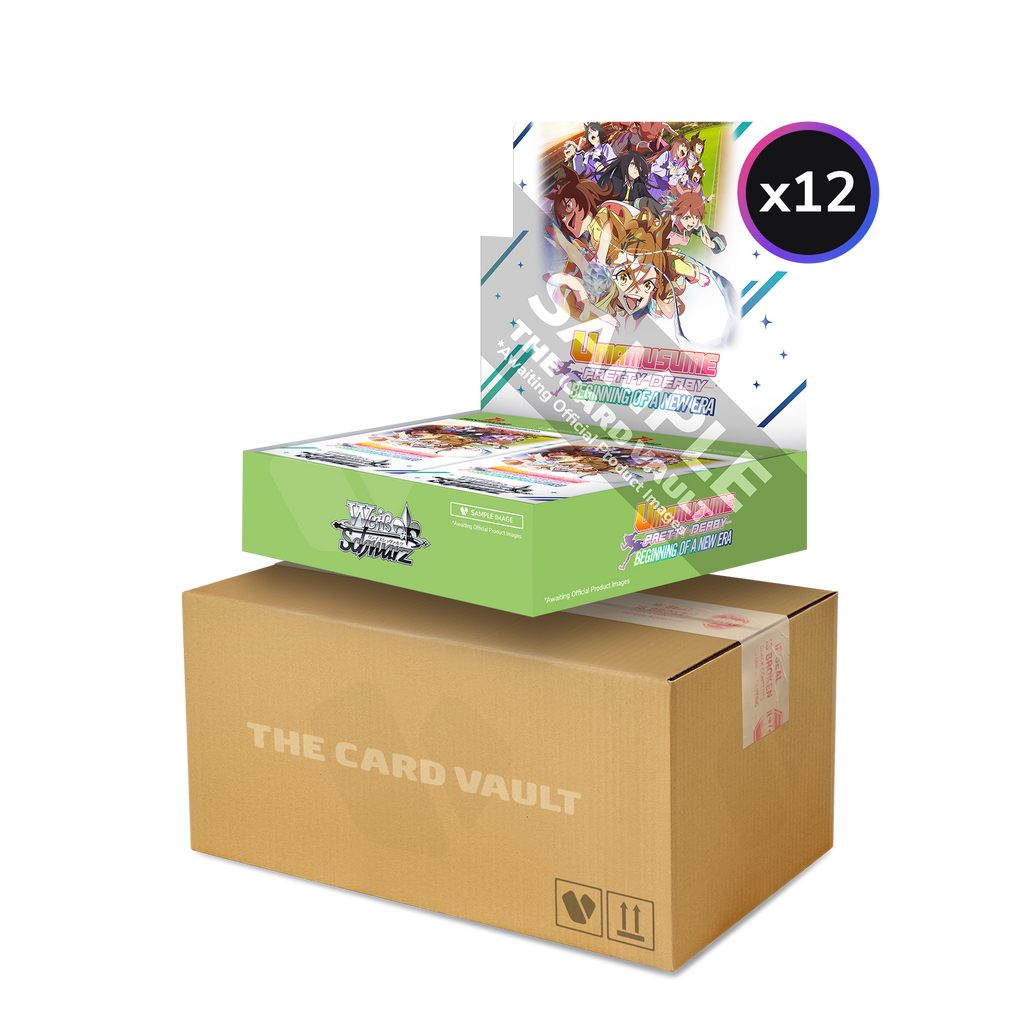Weiss Schwarz - Umamusume: Pretty Derby - Beginning of a New Era - Display Case (12x Booster Boxes)