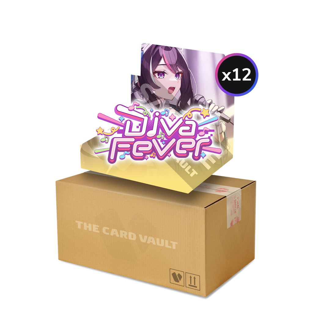 hololive Official Card Game - Diva Fever - Display Case (12x Booster Boxes)
