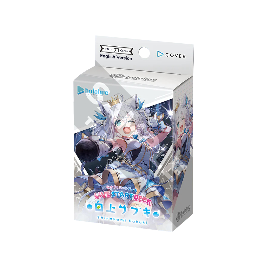 hololive Official Card Game - Live Start Deck - Shirakami Fubuki Deck