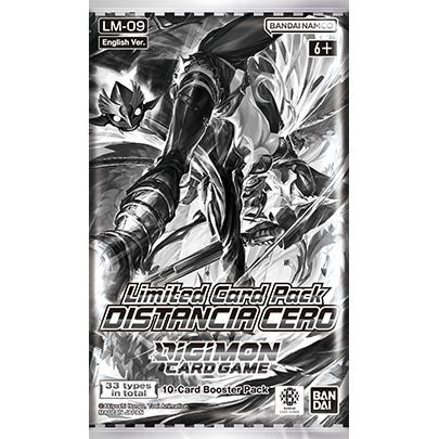 Digimon Card Game - Special Limited Set - DISTANCIA CERO (LM09) - Booster Box (6x Packs)