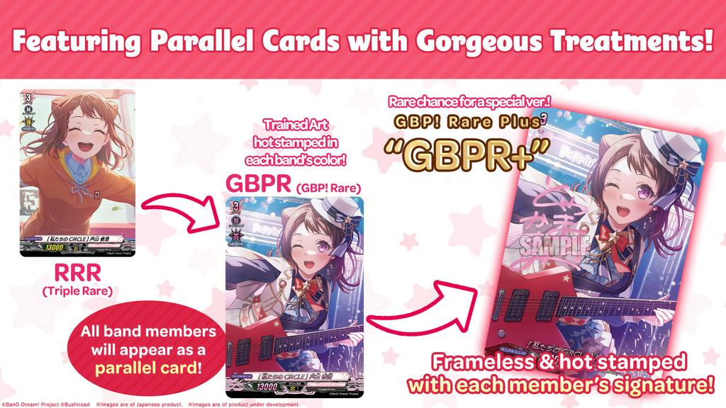 Cardfight!! Vanguard - Title Booster Premium 01 - BanG Dream! Girls Band Party! - Booster Pack