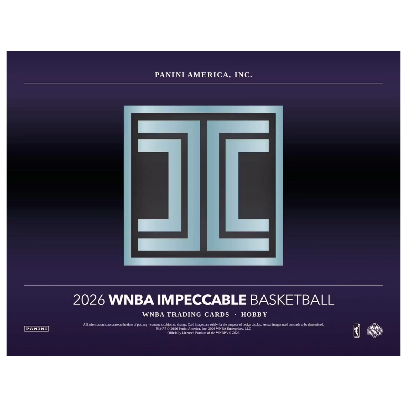 2026 Panini Impeccable WNBA Basketball Hobby 3 Box Case