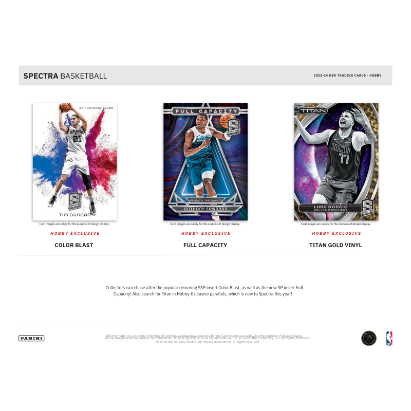 2023/24 Panini Spectra Basketball Hobby Box